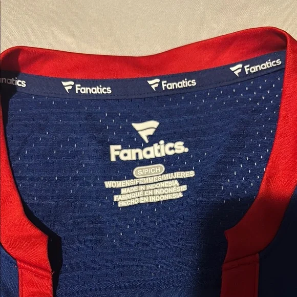 Fanatics NFL NY Giants #26 Barkley V-Neck Jersey - Picture 2 of 3